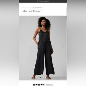Athleta Calm Cool Romper